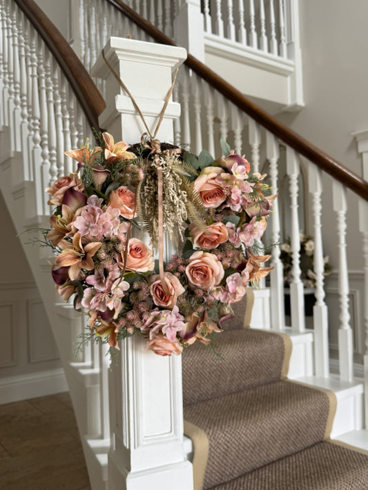 Antique Summer Garden Wreath